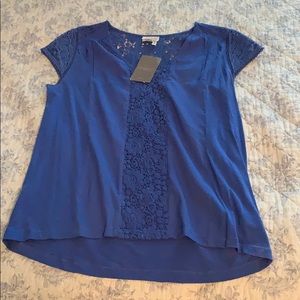 Blue Lace Anthropologie Top